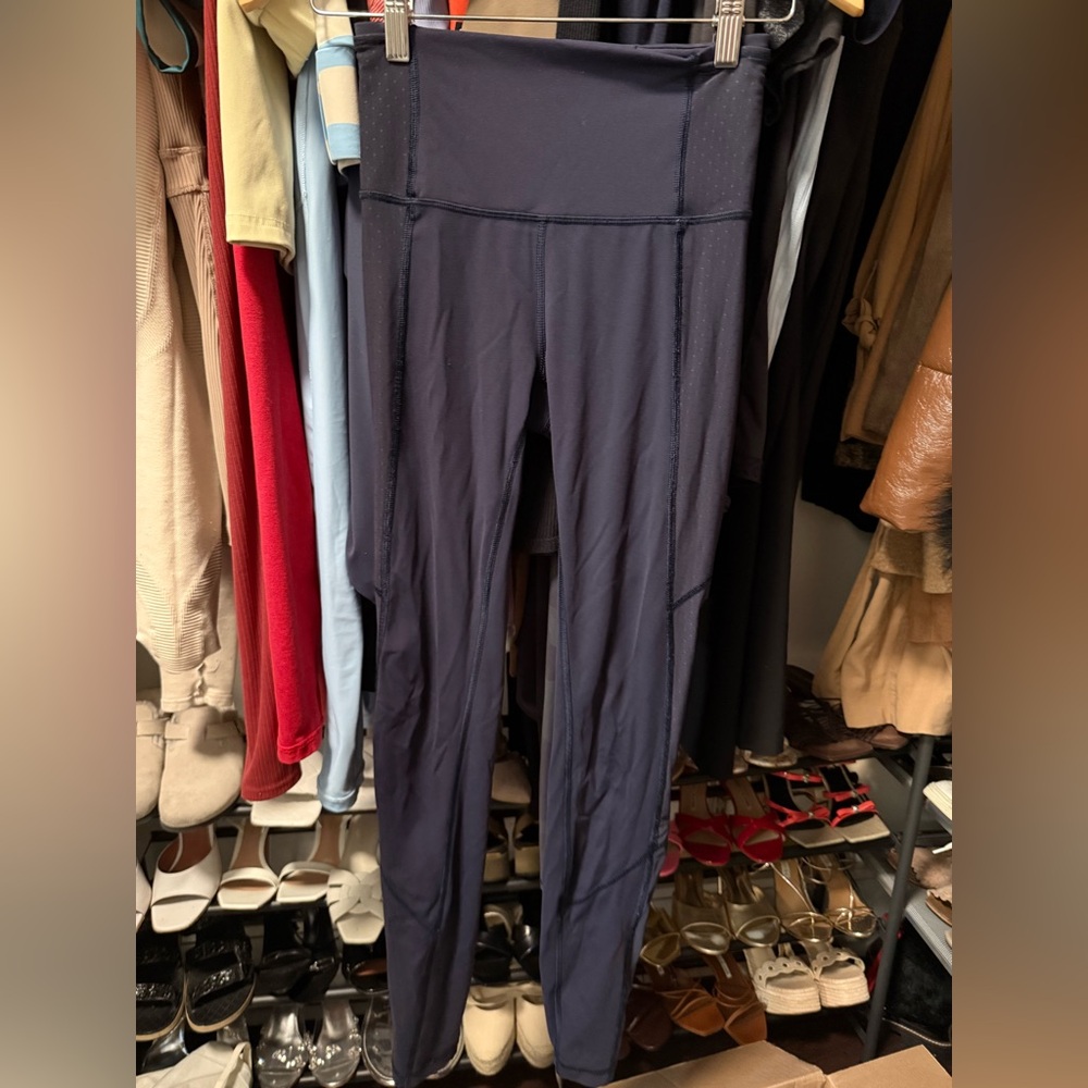 Lululemon Athletica Dark Blue Leggings